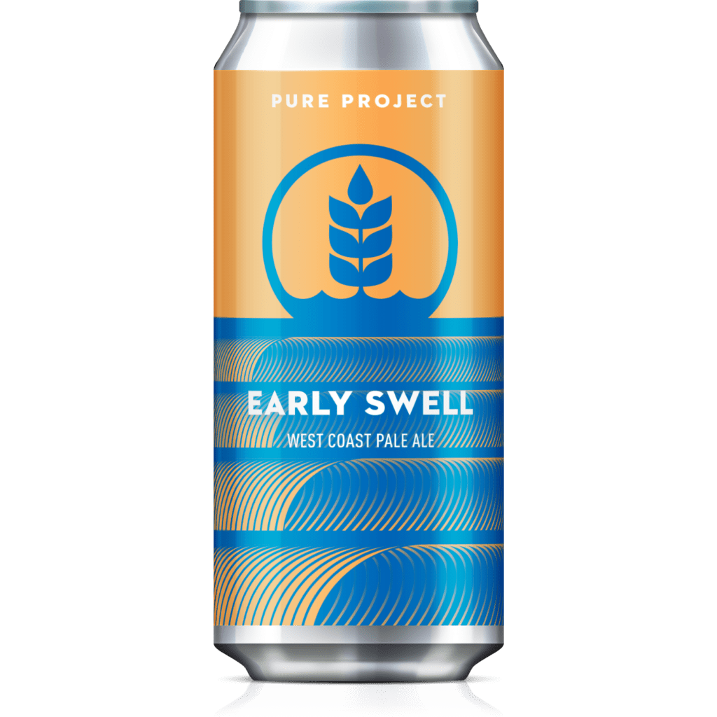 Can of Early Swell Pure Project West Coast pale ale