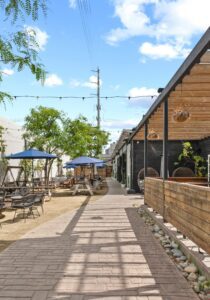 Pure Project North Park outdoor patio