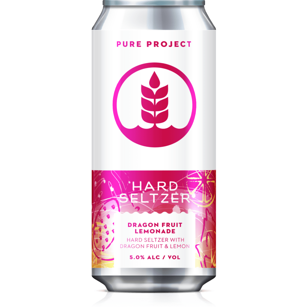 Can of Pure Project Dragon Fruit Lemonade Hard Seltzer