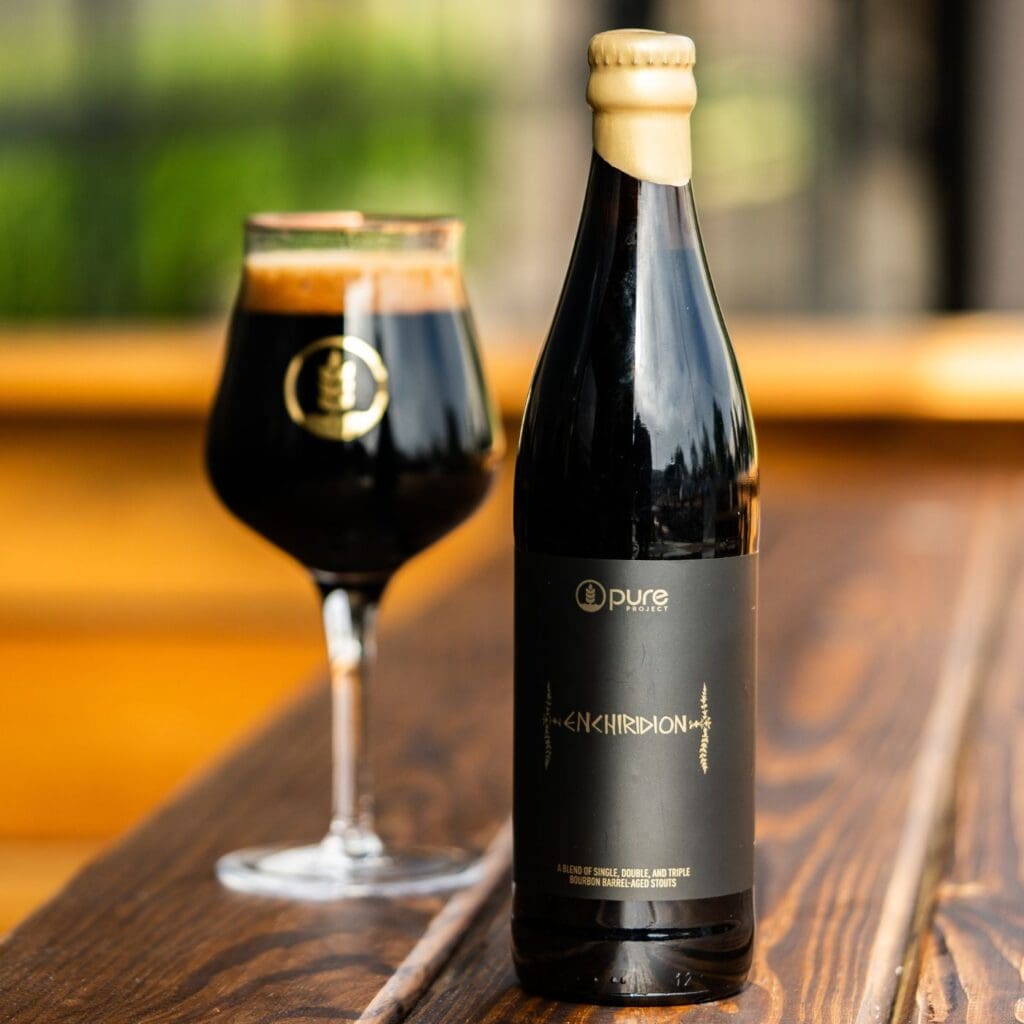 Bottle of Enchiridion Pure Project stout