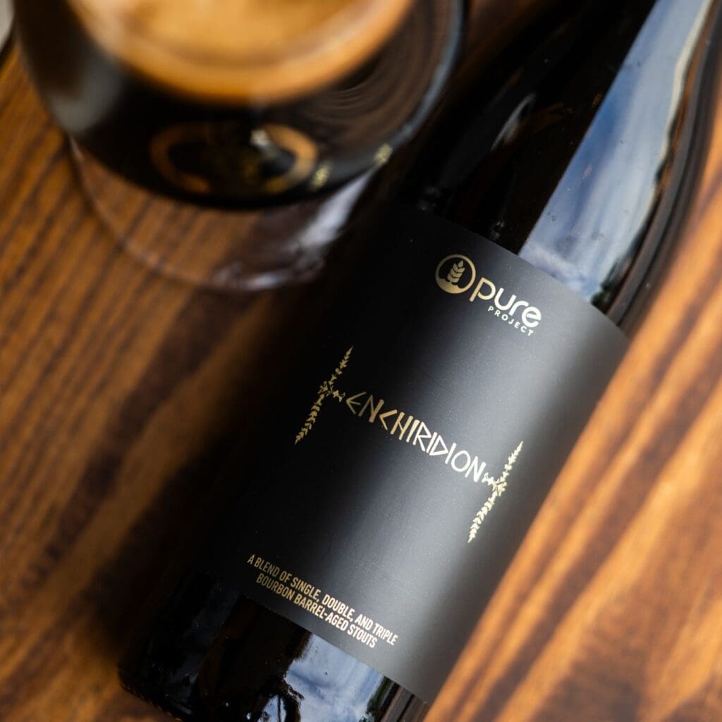Bottle of Enchiridion Pure Project stout