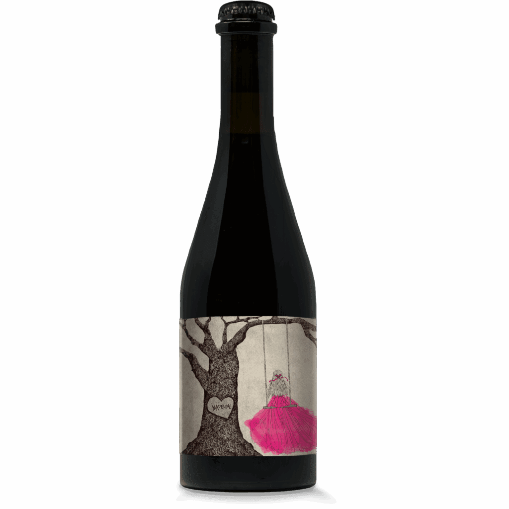 Bottle of Madeline Oak Barrel-Aged Mixed Fermentation Saison with Black Currants