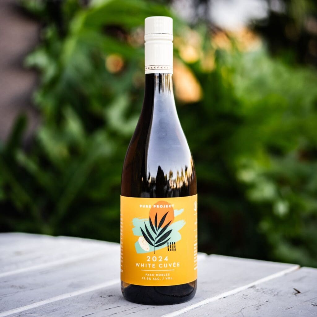 Bottle of Pure Project's White Wine Cuvée with Tablas Creek