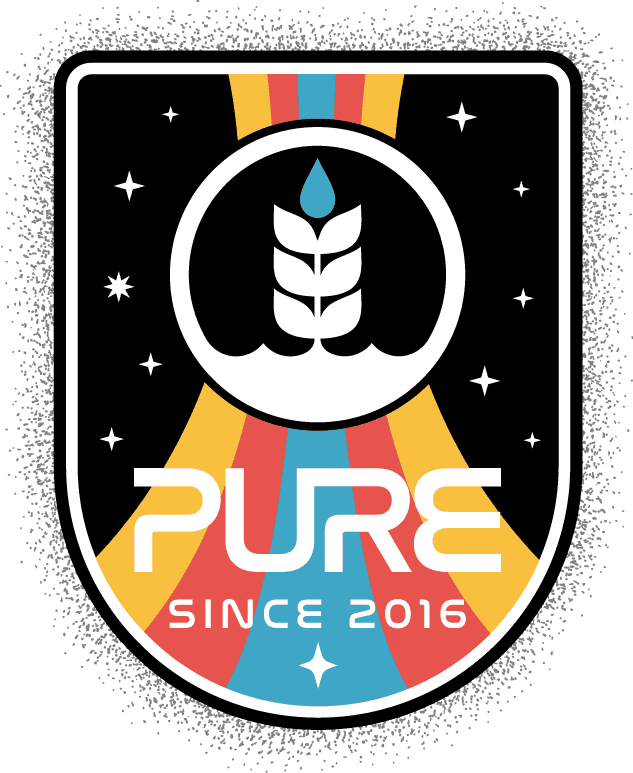 Pure 10th Anniversary Badge