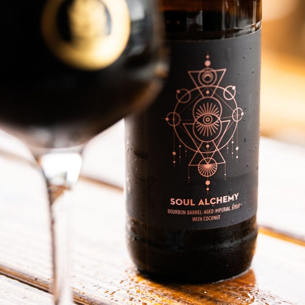 Soul Alchemy Pure Project BBA Imperial Stout with Coconut