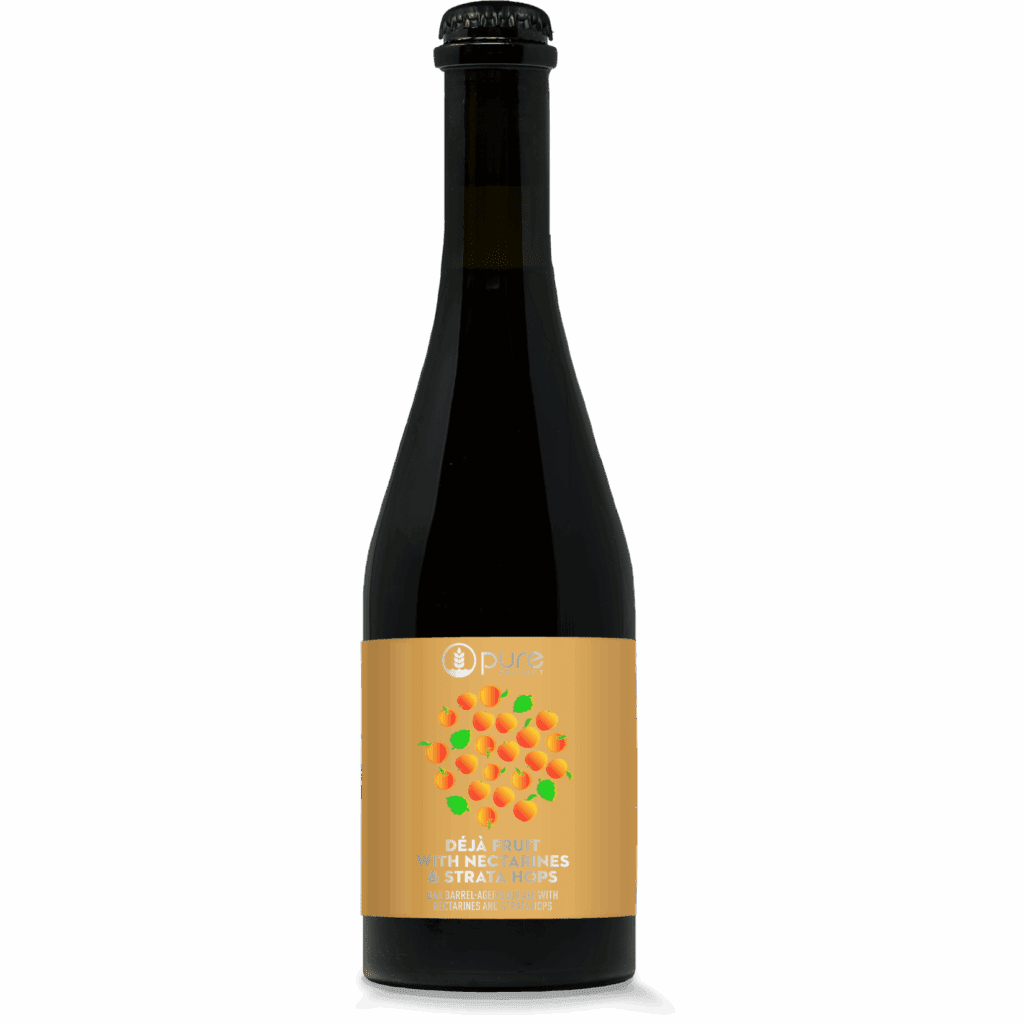 Deja Fruit with Nectarines & Strata Hops Pure Project Barrel-Aged Sour Ale