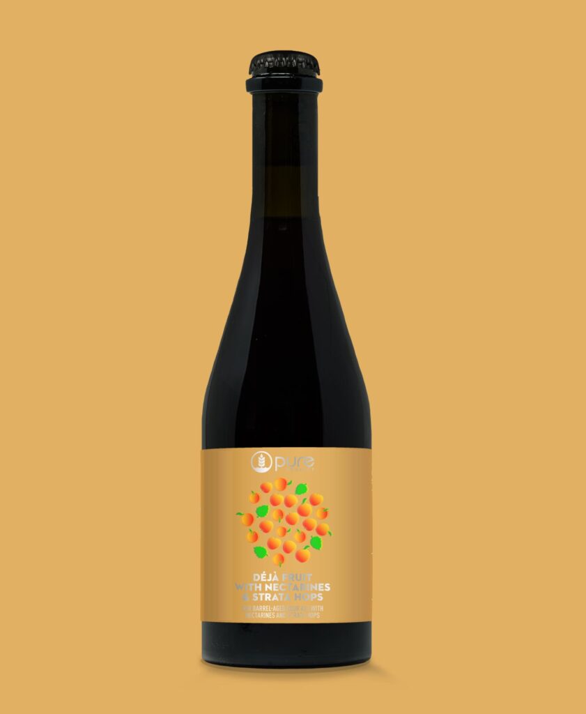 Deja Fruit with Nectarines & Strata Hops Pure Project Barrel-Aged Sour Ale