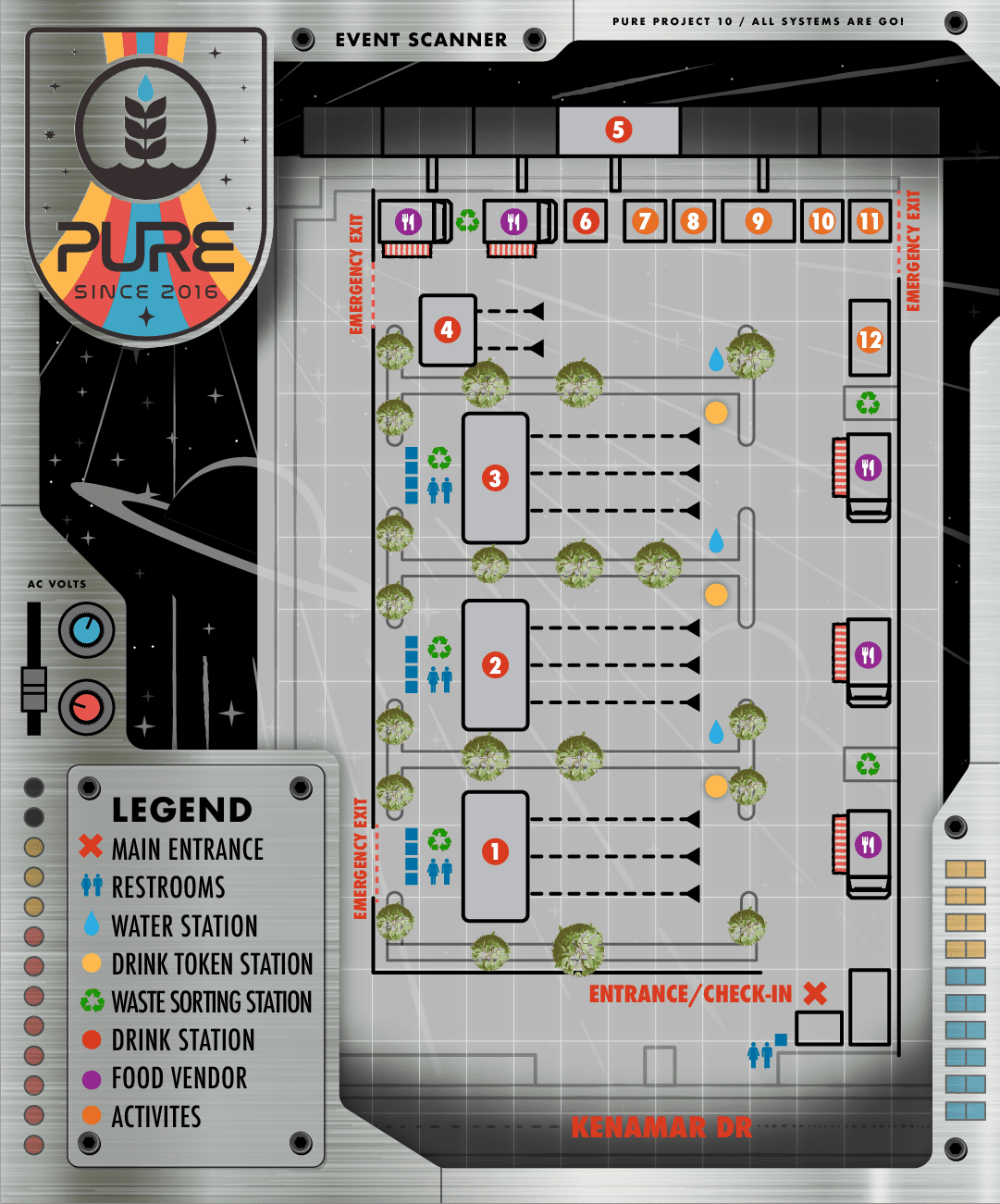10th Anniversary Map