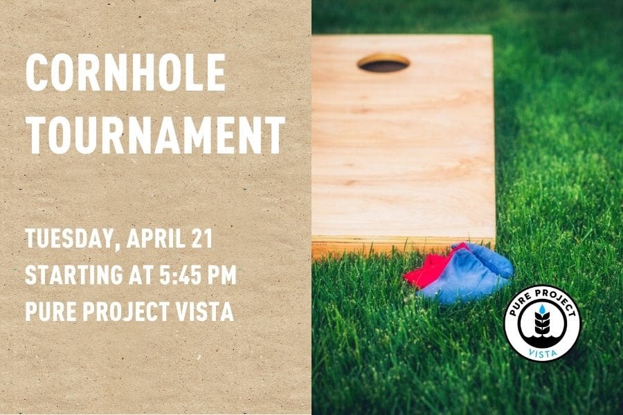 Cornhole Tournament at Pure Vista