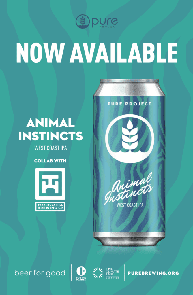 Now Available Poster - Animal Instinct West Coast IPA