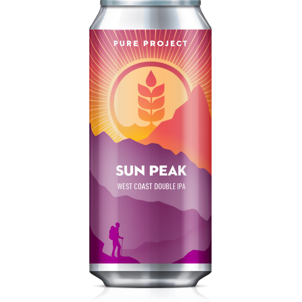 Pure Project Sun Peak West Coast Double IPA