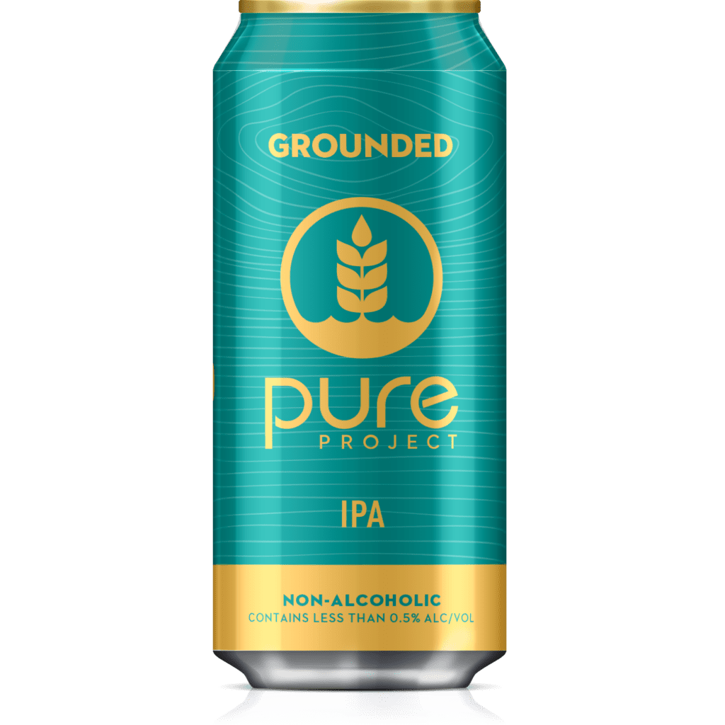 Can of Grounded NA IPA