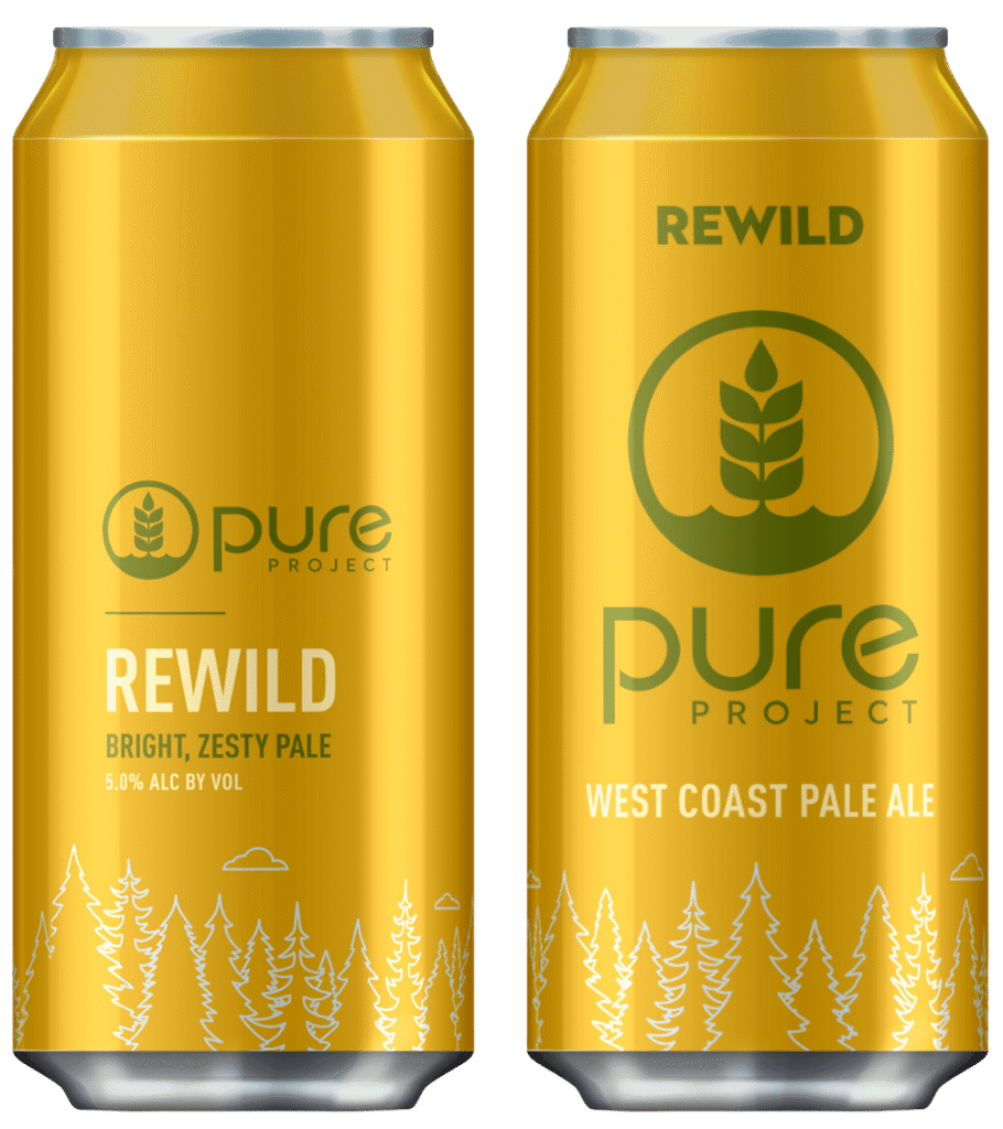 Rendering of Can of Rewild West Coast Pale Ale