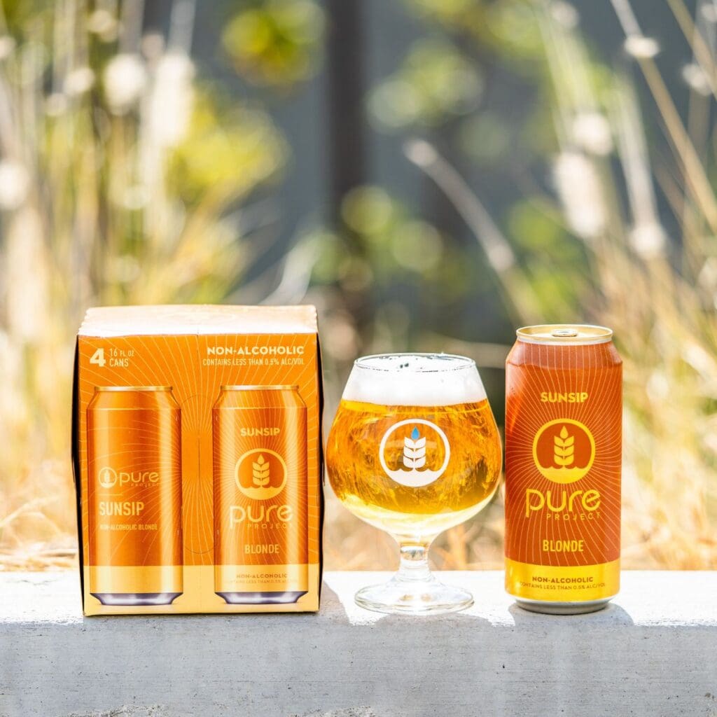 Sunsip Pure Project Non-Alcoholic Blonde Ale