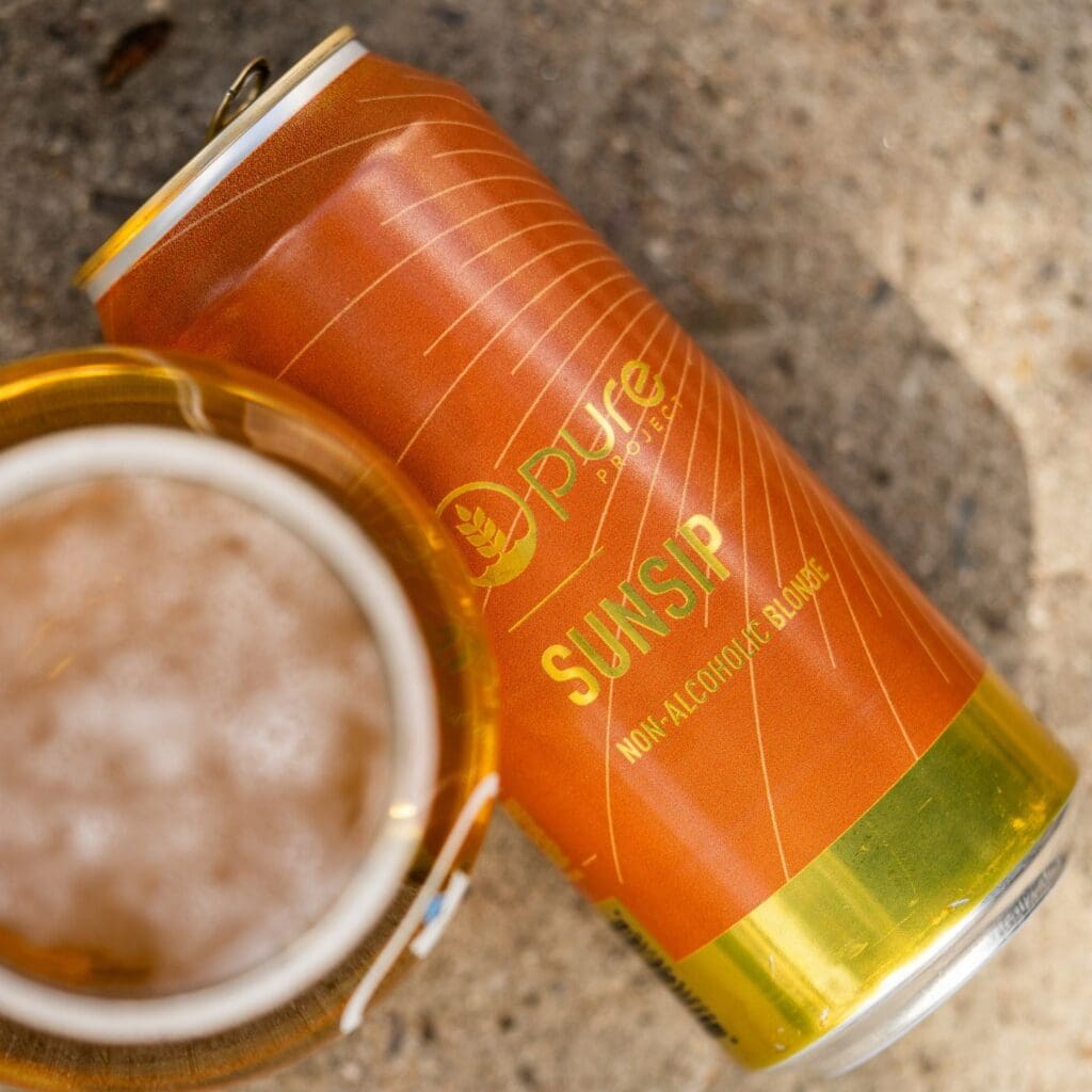 Sunsip Pure Project Non-Alcoholic Blonde Ale