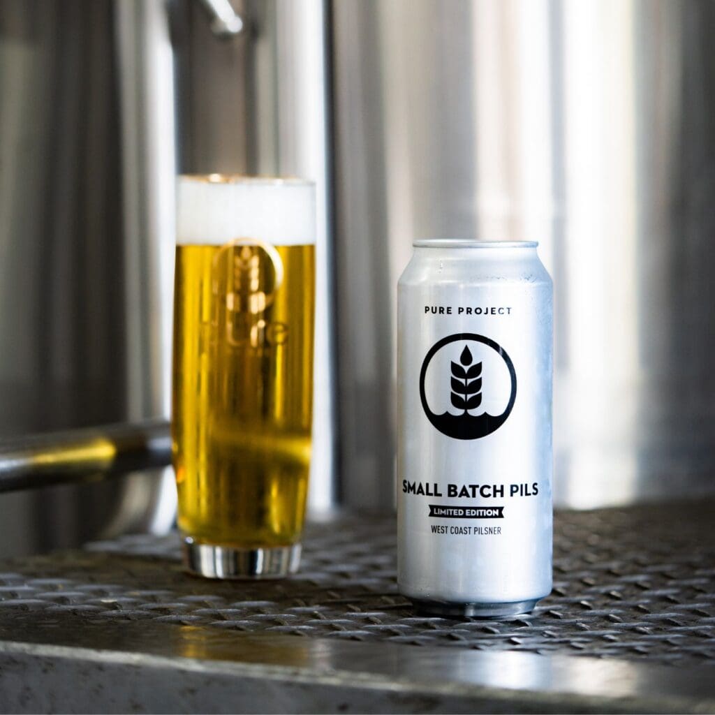 Small Batch Pils Pure Project Limited Release Small Batch Series