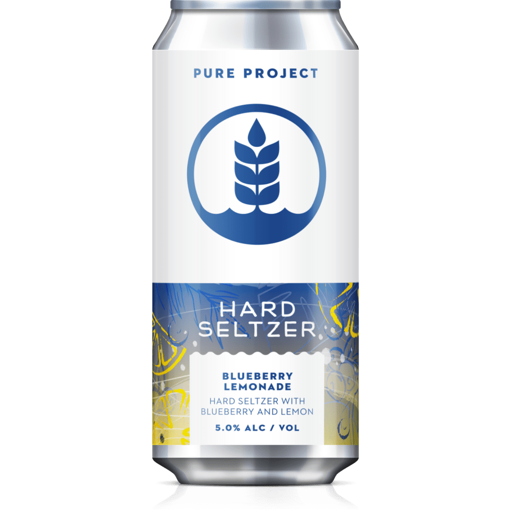 Can of Blueberry Lemonade Hard Seltzer