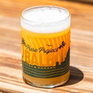 Pure Project Balboa Park 7th Anniversary Glass