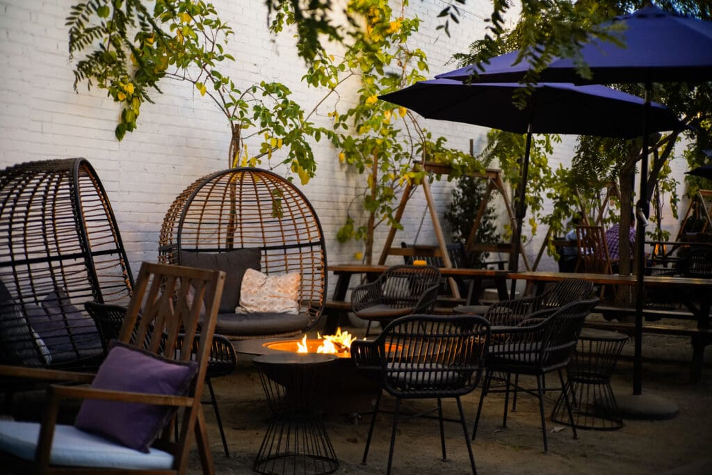 North Park taproom fire pits