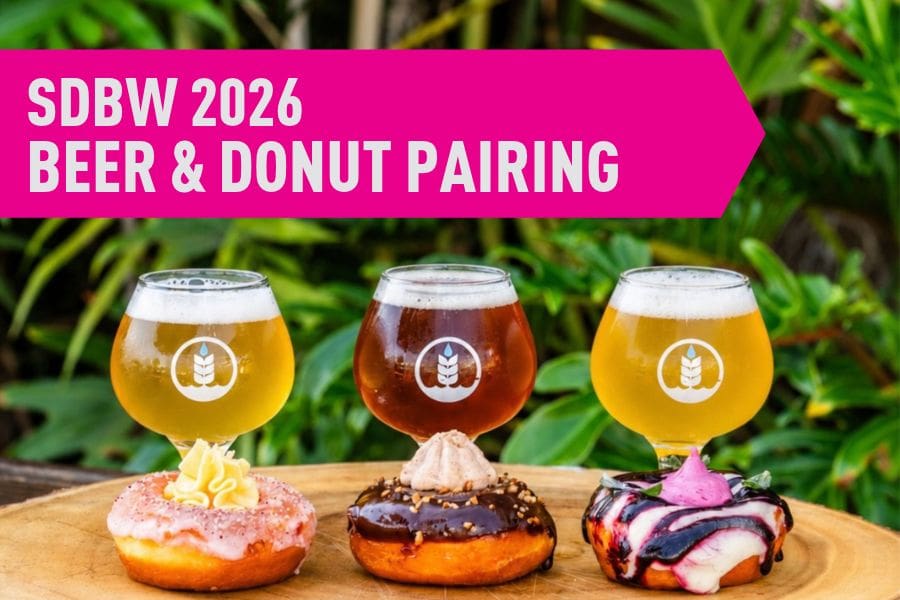 SDBW 2026 - Beer & Donut Pairing