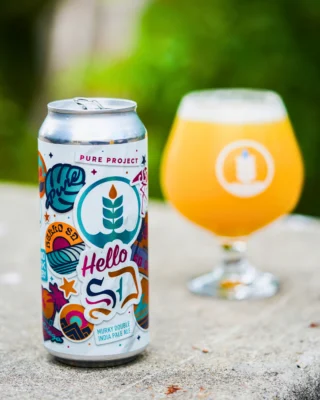 Say hello to our second collaboration with Los Angeles’ Highland Park Brewery!⁠
⁠
HELLO SD 🌅⁠
Collaboration with @highlandparkbrewery⁠
Murky Double IPA with Mosaic Cryo, Nelson Sauvin & Nelson Abstrax Hops⁠
Taste Profile: Pineapple. Mango. Lime.⁠
8.2% ABV⁠
⁠
This murky DIPA's name is a playful riff on Hello LA, Highland Park's West Coast IPA. Hello SD is loaded with Mosaic Cryo, Nelson Sauvin, and Nelson Abstrax, layering in tastes of pineapple, lime, mango, and pine in every sip. Boasting a lush mouthfeel and medium-full body, Hello SD reflects the spirit of the SoCal craft beer scene—It's bold, flavorful, and brewed with a ton of passion.⁠
⁠
Now available on tap and in cans to-go at all Pure Project taprooms!⁠
⁠
🔗 Tap the link in our bio to order for taproom pickup or find Pure beer near you!⁠