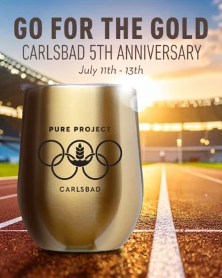 🎉 Save the Date! 📅⁠
⁠
@purecarlsbad is turning FIVE and we’re going for gold! 🥇 Join us July 11–13th for our Olympic-themed anniversary celebration.⁠
⁠
Starting Friday, July 11th, snag a limited-edition 5th anniversary stainless steel wine tumbler + a fill of any non-barrel-aged beer under 10% ABV for $18.⁠
⁠
Cups without a fill will be $15 each.⁠
⁠
*Available while supplies last.